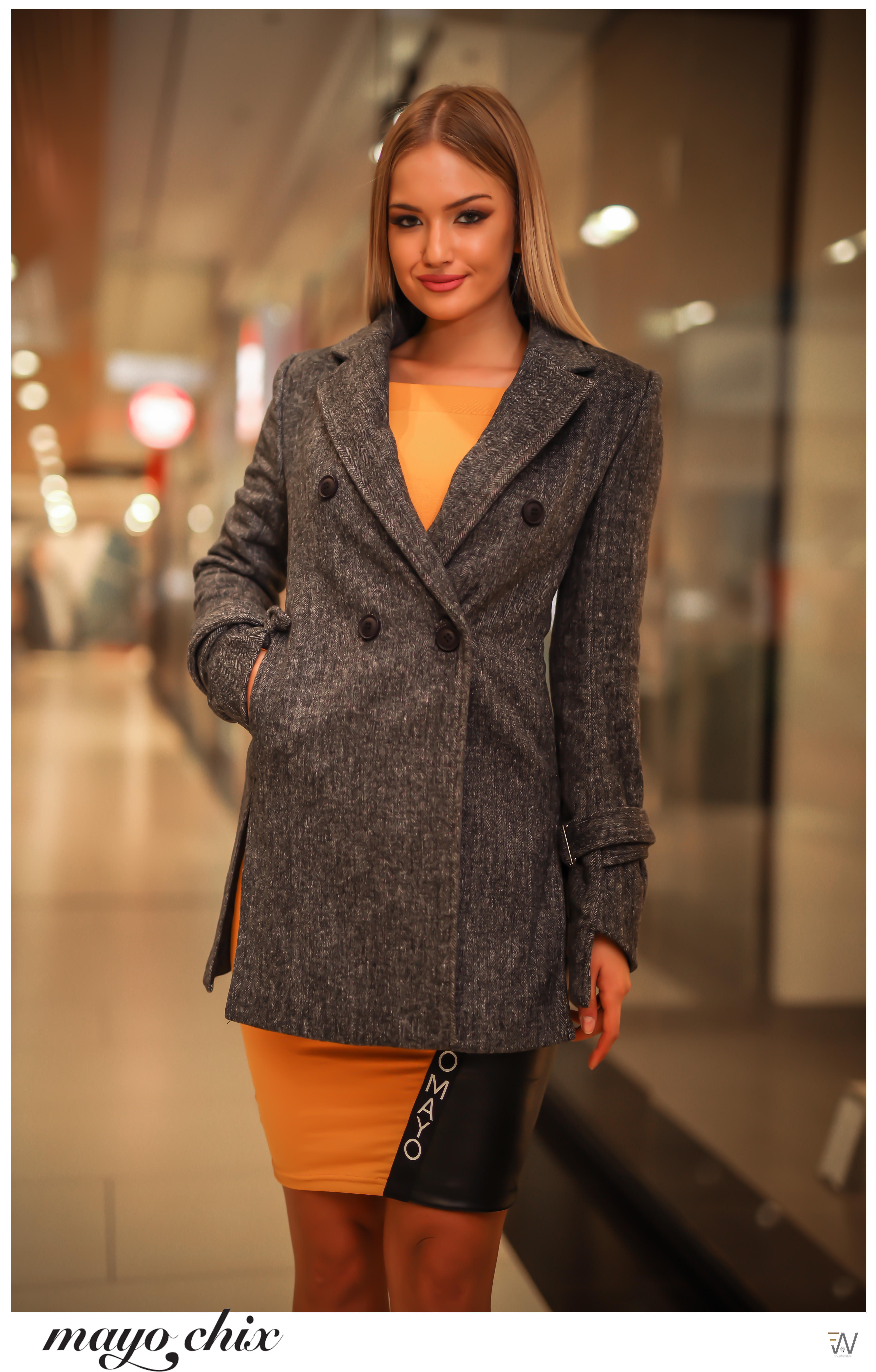Mayo Chix Denise kabát | mayochixplaza.hu Akciós | Mayo Chix női szövetkabát DENISE | Markasbolt.hu