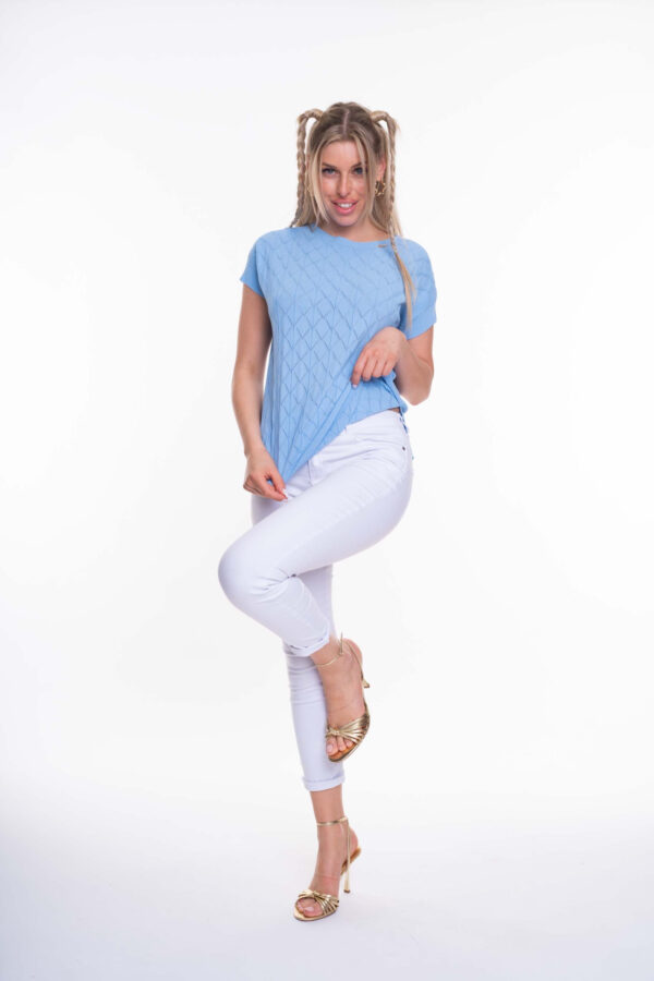 Mayo Chix Annie kötött póló/ S - Image 3