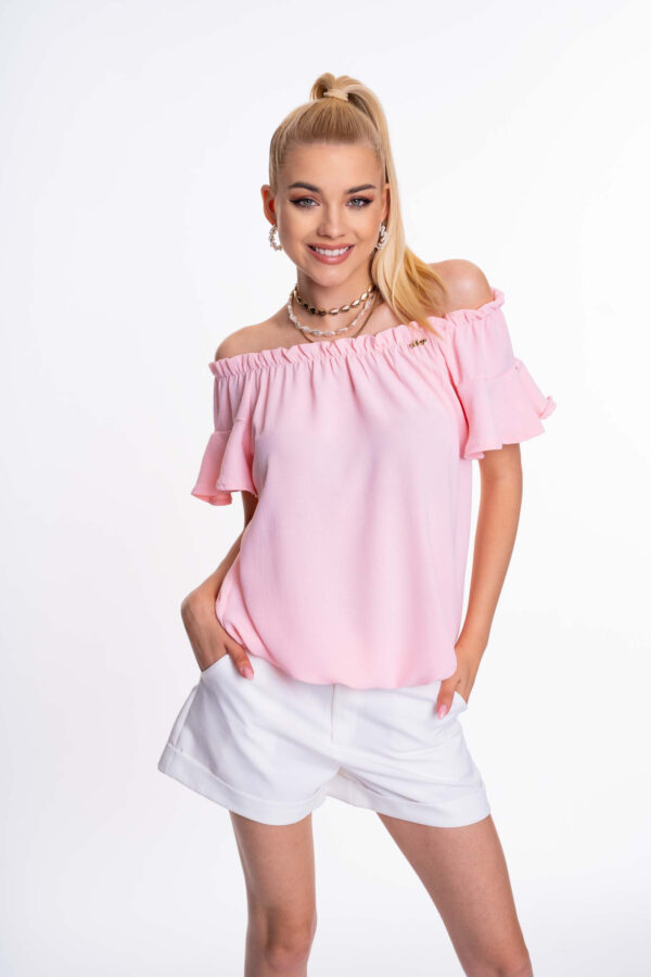 Mayo Chix Fran krepp blúz/ S