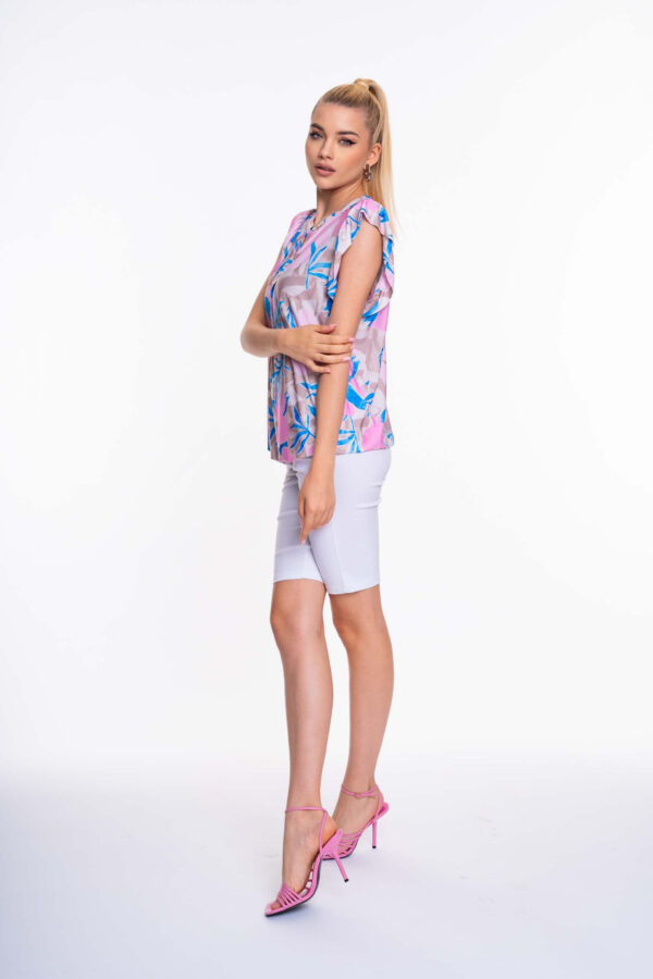 Michelle mintás blúz/ S - Image 3