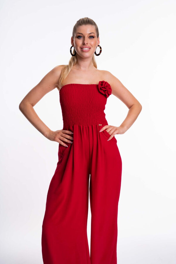 Mayo Chix Snoopy krepp overall brossal/ S - Image 5