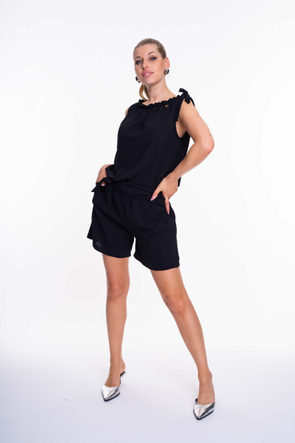 Mayo Chix Nicky krepp shortoverall/ S - Image 3