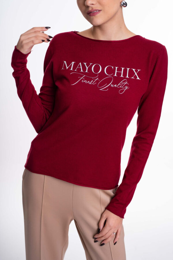 Mayo Chix Nápoly kötött pulóver/ F - Image 4