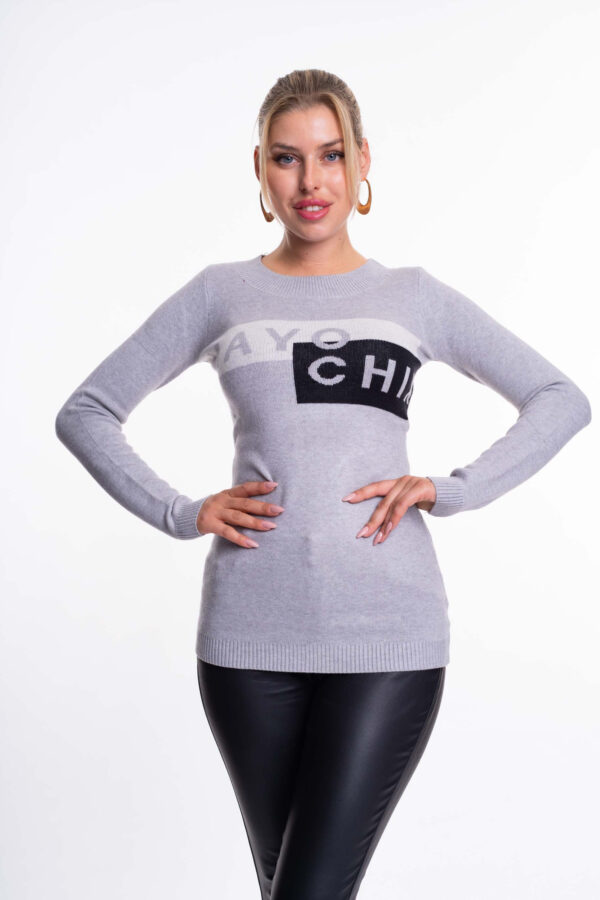Mayo Chix Silver kötött pulóver/ F