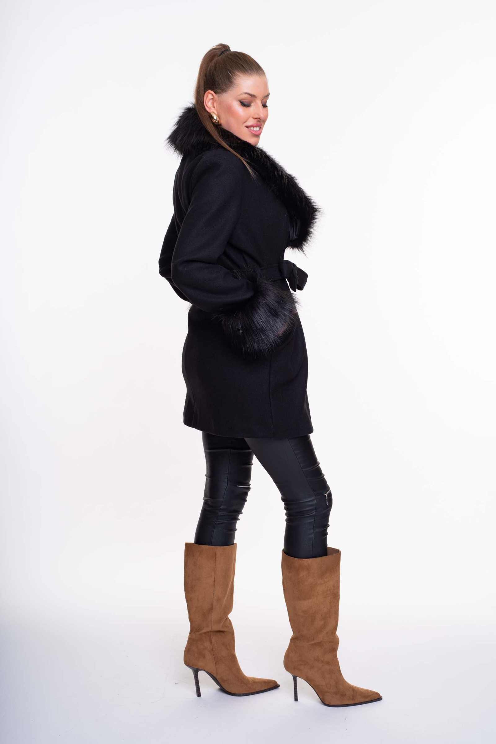 Elisha szövetkabát/ F 4 Elisha szövetkabát/ F - Image 4