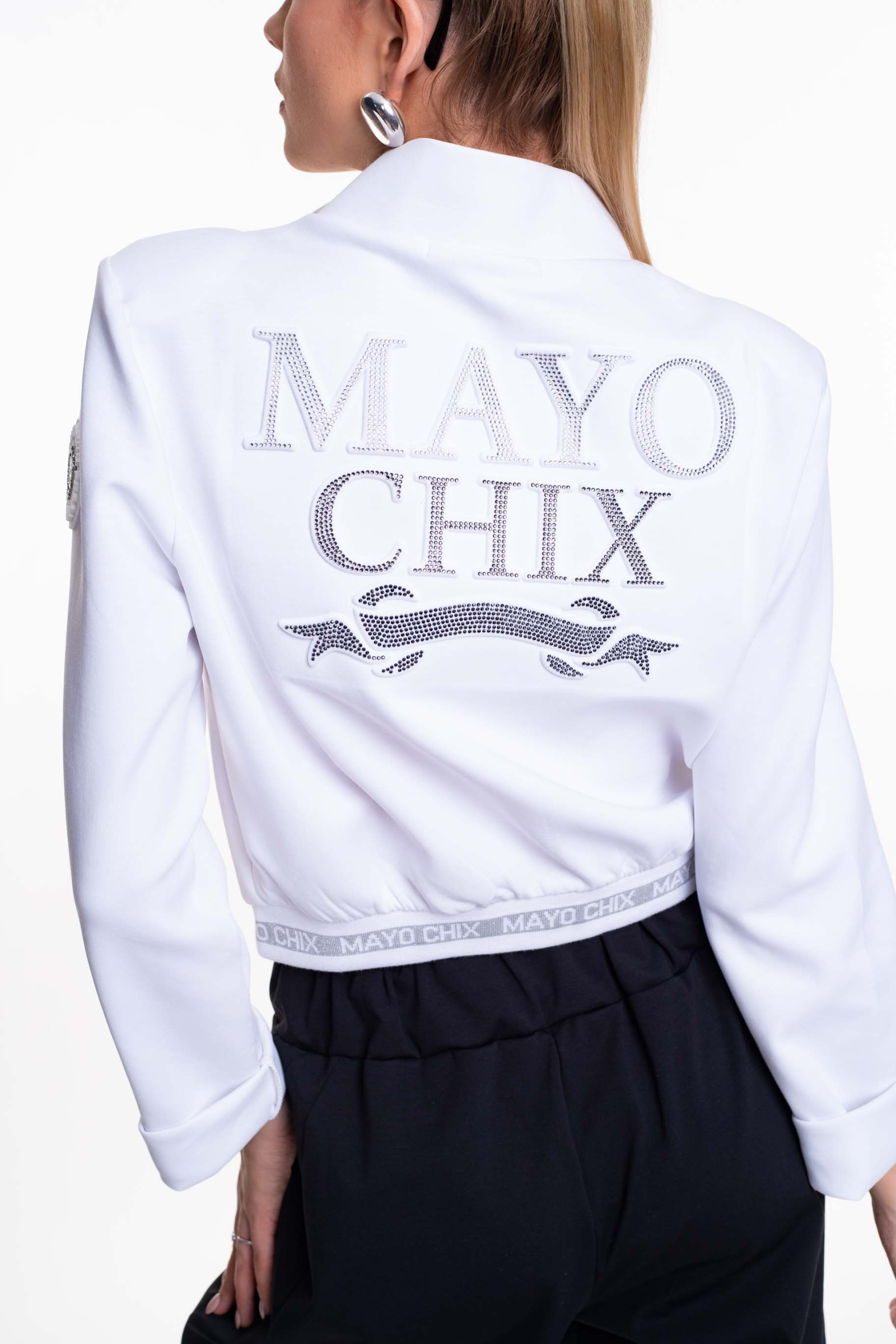 Glensy strasszos felső/ S - Image 6