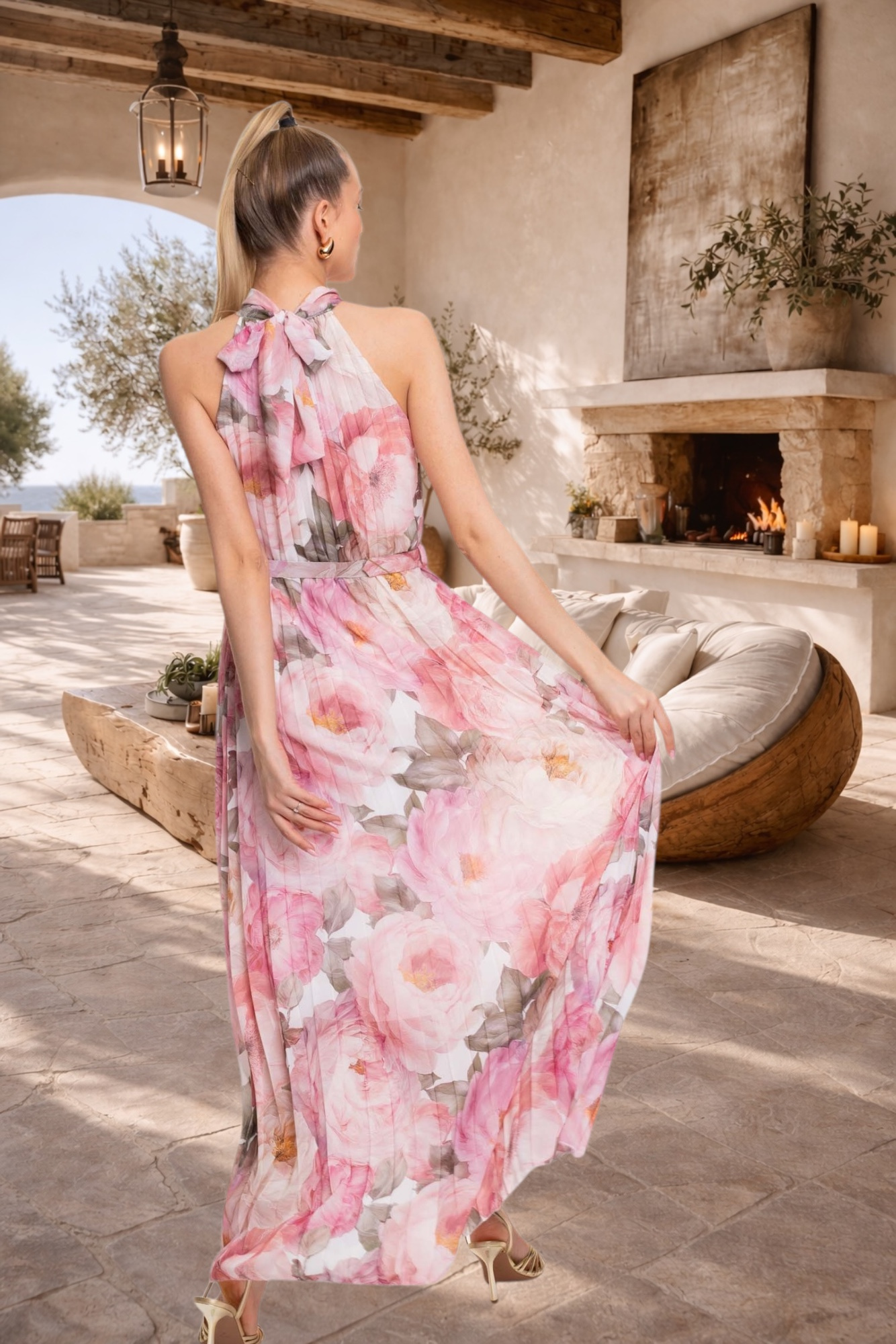 Disney mintás ruha/ S - Image 5